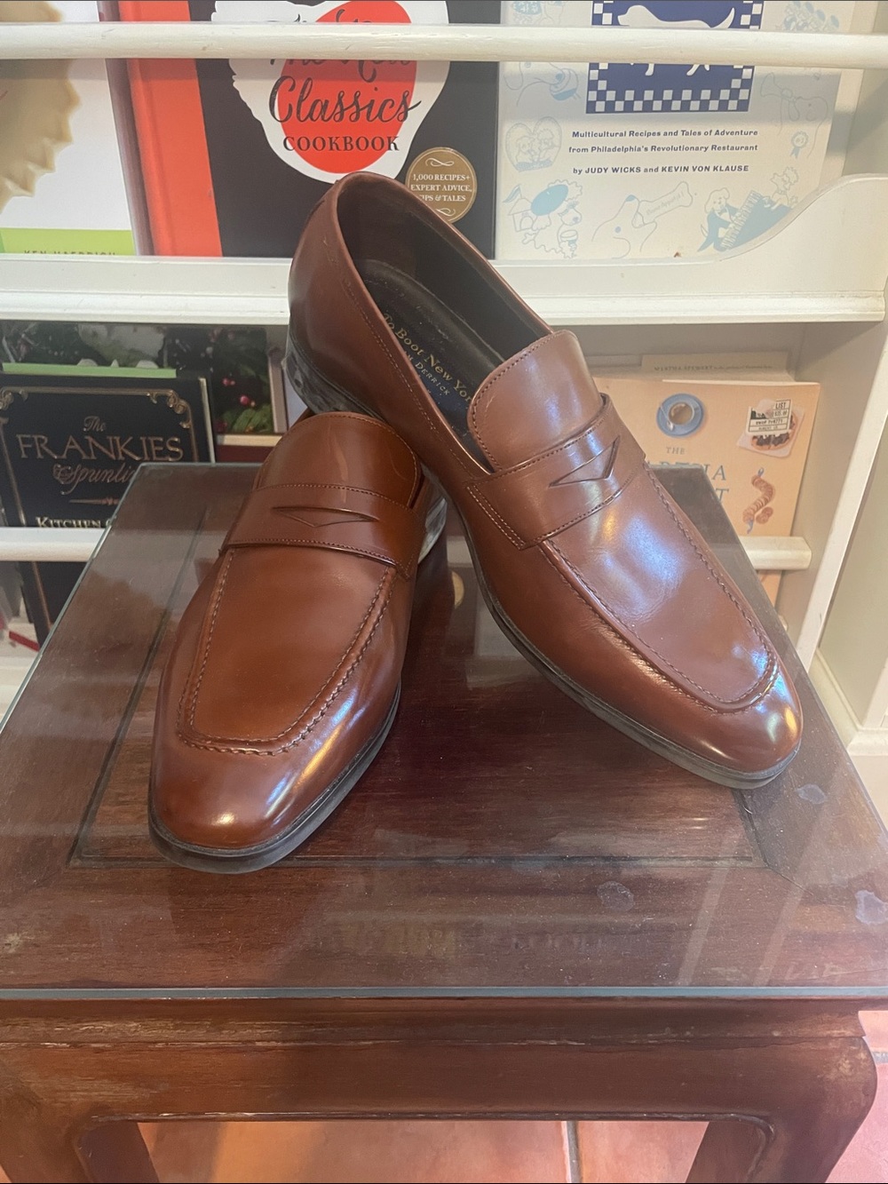 To Boot New York Men's Brown Leather Dress Loafers